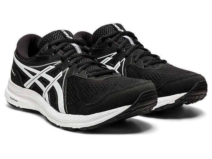 Asics GEL-CONTEND 7 Muške Tenisice Crne Bijele | KDYR3711