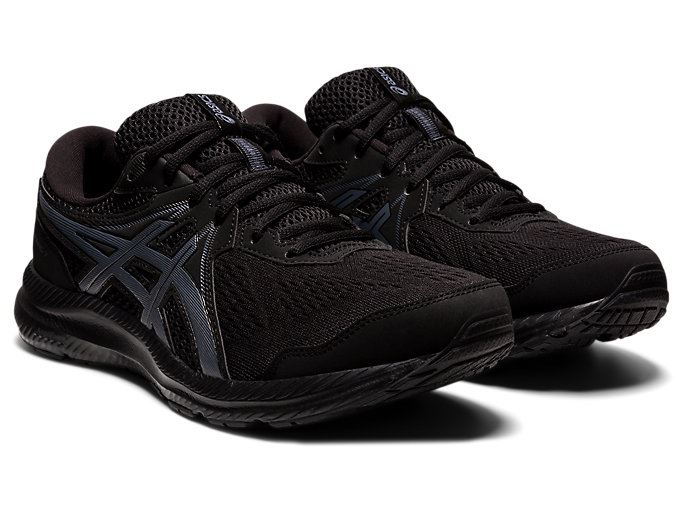 Asics GEL-CONTEND 7 Muške Tenisice Crne Sive | LGCL9290