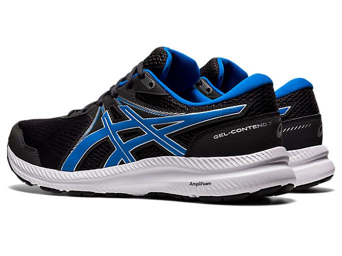 Asics GEL-CONTEND 7 Muške Tenisice Tamno Sive Plave | DMHO0811