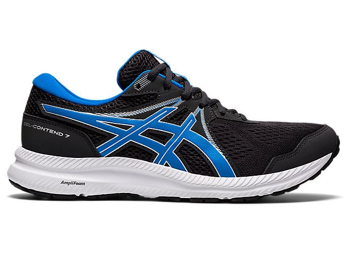 Asics GEL-CONTEND 7 Muške Tenisice Tamno Sive Plave | DMHO0811