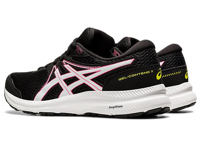 Asics GEL-CONTEND 7 Ženske Tenisice Crne Roze | ONER2031