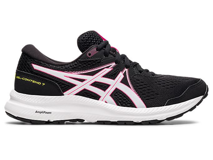 Asics GEL-CONTEND 7 Ženske Tenisice Crne Roze | ONER2031