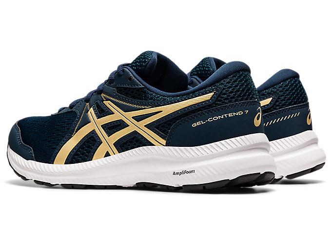 Asics GEL-CONTEND 7 Ženske Tenisice Plave | MCGS9344