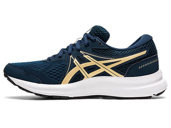 Asics GEL-CONTEND 7 Ženske Tenisice Plave | MCGS9344