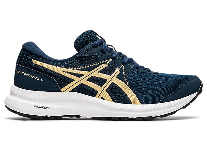 Asics GEL-CONTEND 7 Ženske Tenisice Plave | MCGS9344