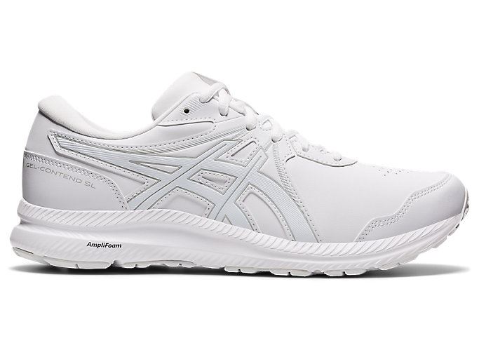 Asics GEL-CONTEND WALKER Muške Tenisice Bijele Bijele | QDJI4759