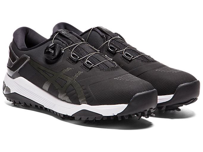 Asics GEL-COURSE DUO Boa Muške Cipele Za Golf Crne | MQCN5654