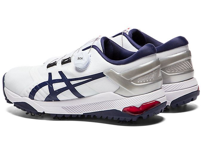 Asics GEL-COURSE DUO Boa Muške Cipele Za Golf Bijele Tamnoplave | NSDY4926