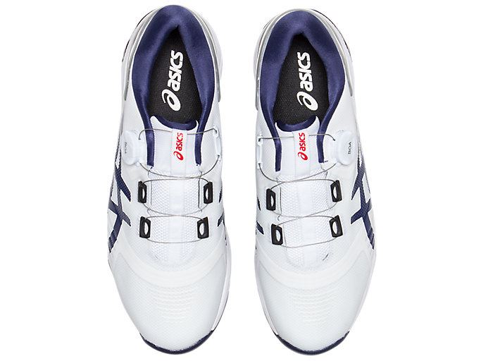 Asics GEL-COURSE DUO Boa Muške Cipele Za Golf Bijele Tamnoplave | NSDY4926