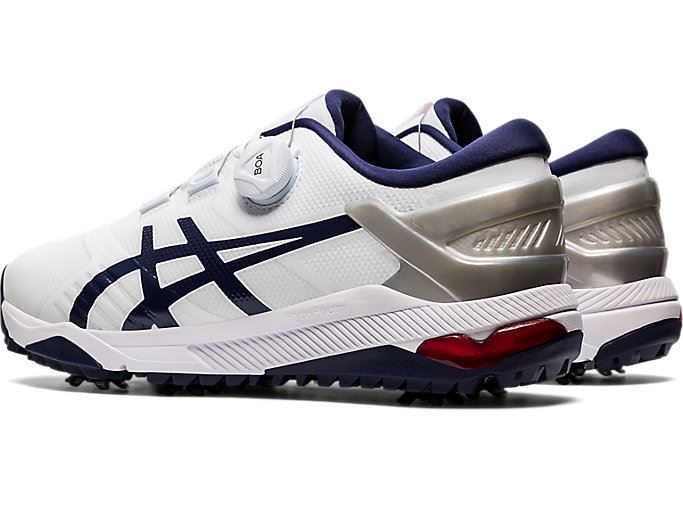 Asics GEL-COURSE DUO Boa Muške Cipele Za Golf Bijele Tamnoplave | NSDY4926