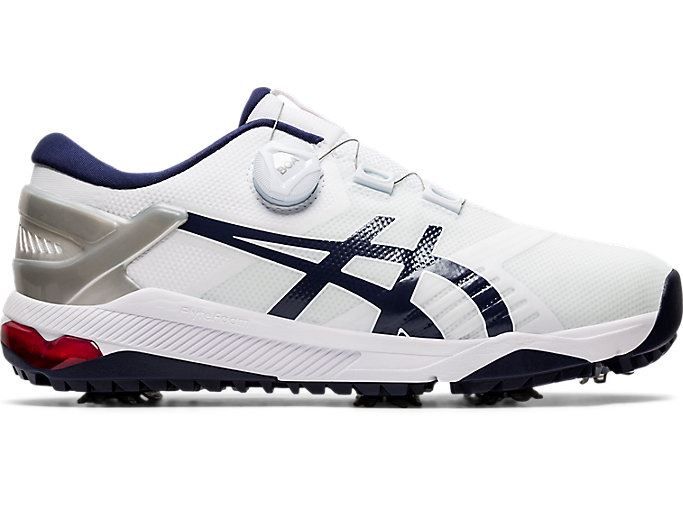 Asics GEL-COURSE DUO Boa Muške Cipele Za Golf Bijele Tamnoplave | NSDY4926