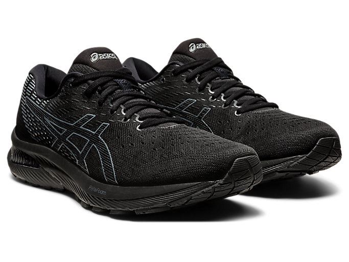 Asics GEL-CUMULUS 22 Muške Tenisice Crne Sive | JRGB3967