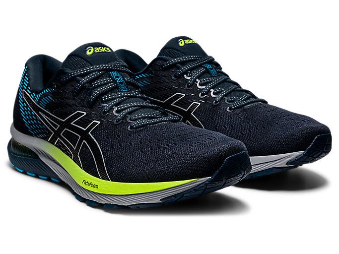 Asics GEL-CUMULUS 22 Muške Tenisice Plave Crne | IVEL2235