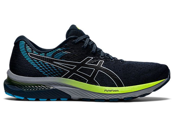 Asics GEL-CUMULUS 22 Muške Tenisice Plave Crne | IVEL2235