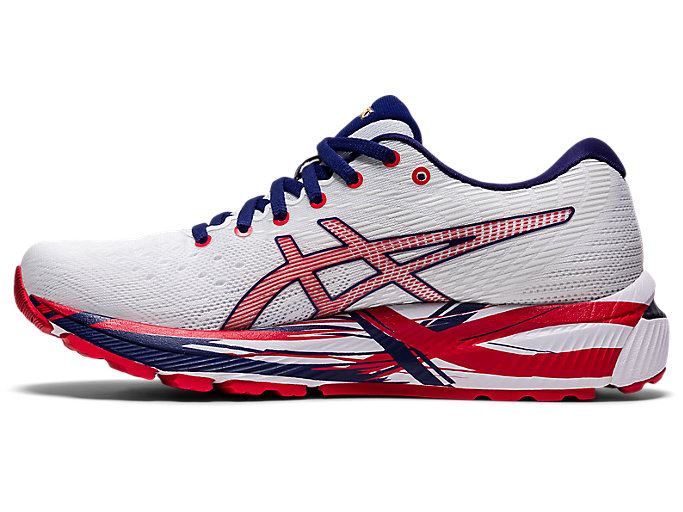 Asics GEL-CUMULUS 22 Ženske Tenisice Bijele Crvene | IWRA3574