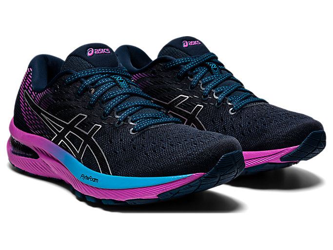 Asics GEL-CUMULUS 22 Ženske Tenisice Plave Crne | HNYG9587