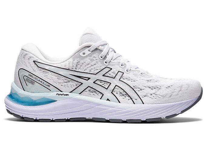 Asics GEL-CUMULUS 23 Ženske Tenisice Bijele Crne | KBHH4596