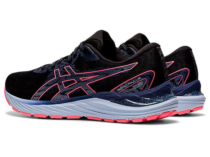 Asics GEL-CUMULUS 23 Ženske Tenisice Crne Koraljne | ISVR1783