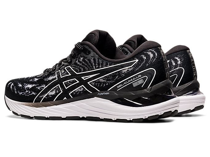 Asics GEL-CUMULUS 23 Ženske Tenisice Crne Bijele | XSRF7938