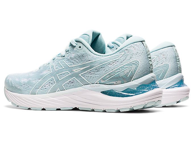 Asics GEL-CUMULUS 23 Ženske Tenisice Svijetlo Tirkizne Bijele | JIFZ7173