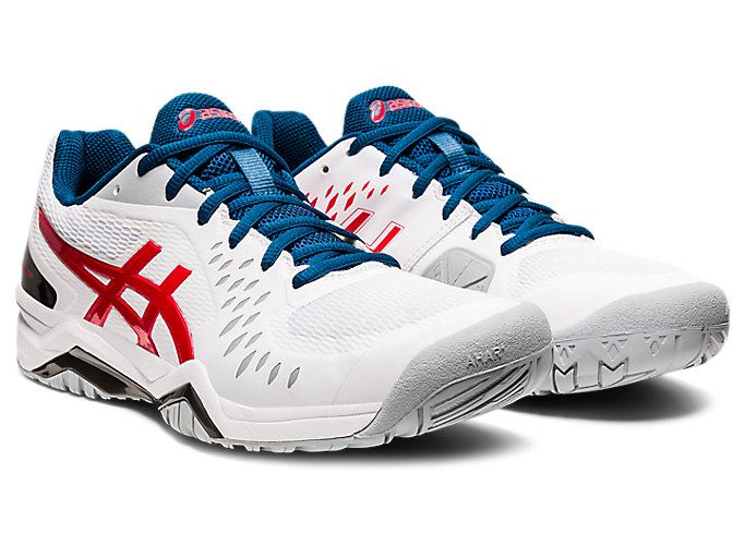 Asics GEL-Challenger 12 Muške Tenisice Bijele Crvene | TYHZ3350