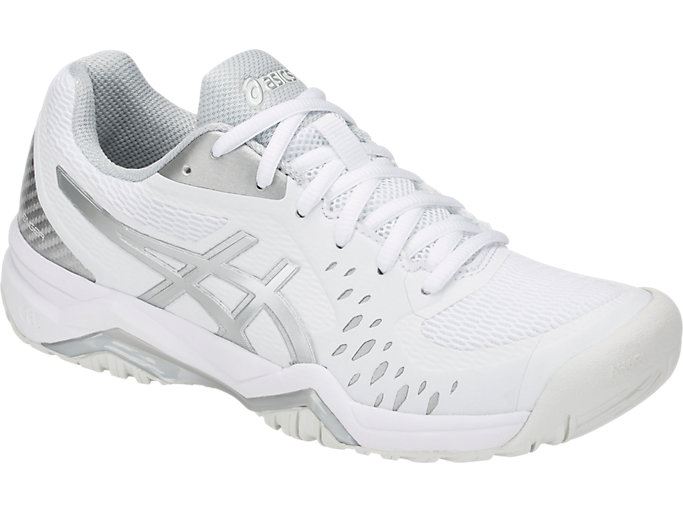 Asics GEL-Challenger 12 Ženske Tenisice Bijele Srebrne | YOUM6463