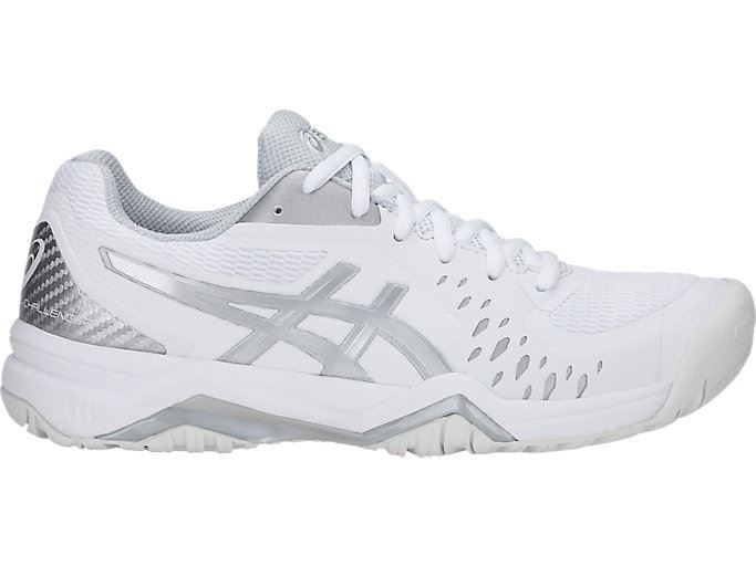 Asics GEL-Challenger 12 Ženske Tenisice Bijele Srebrne | YOUM6463