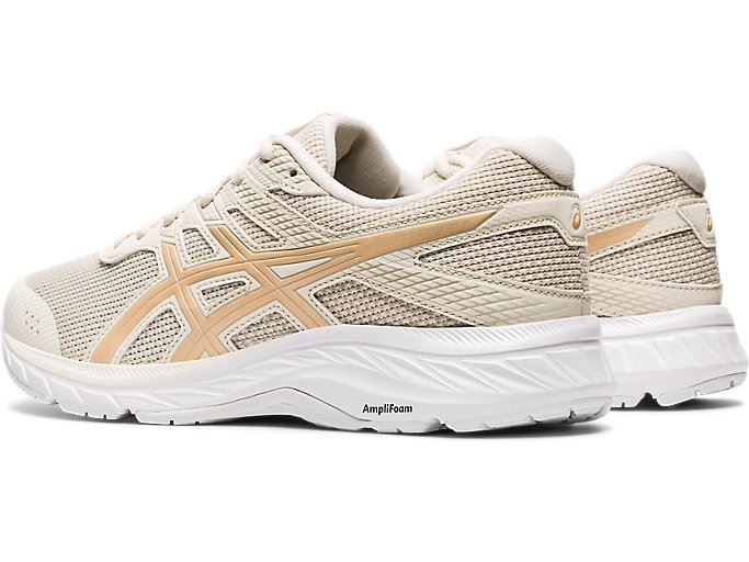 Asics GEL-Contend 6 Twist Ženske Tenisice Birch / Champagne | HUHL5581