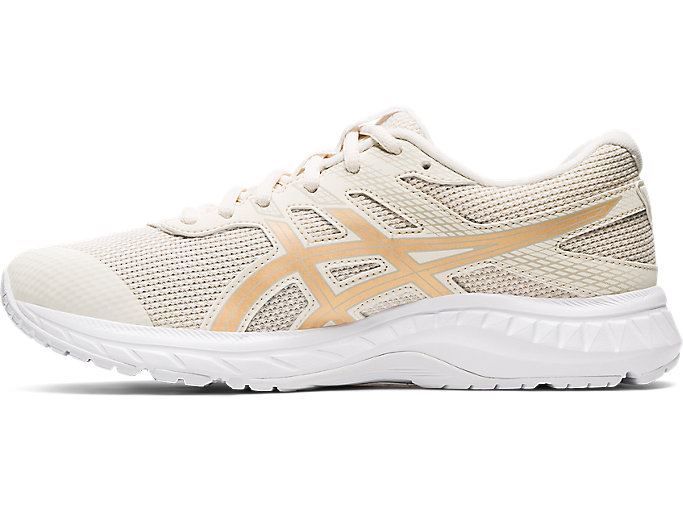 Asics GEL-Contend 6 Twist Ženske Tenisice Birch / Champagne | HUHL5581