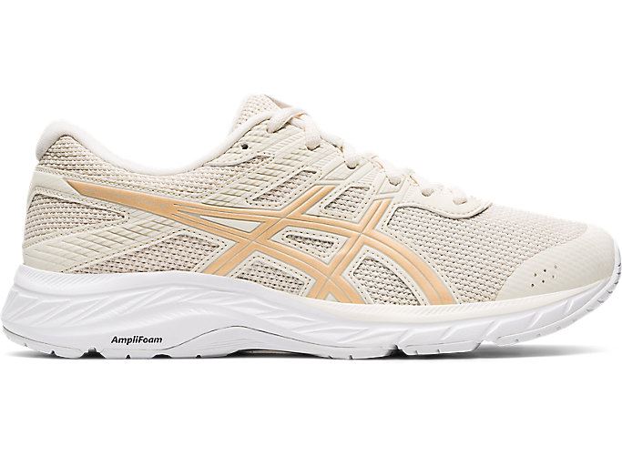 Asics GEL-Contend 6 Twist Ženske Tenisice Birch / Champagne | HUHL5581