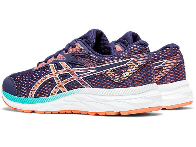 Asics GEL-EXCITE 6 GS Dječje Tenisice Ljubičaste Narančaste Koraljne | ETEQ2170