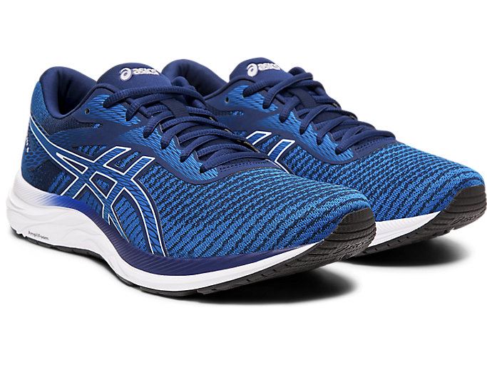 Asics GEL-EXCITE 6 Twist Muške Tenisice Plave Bijele | VKRS1767