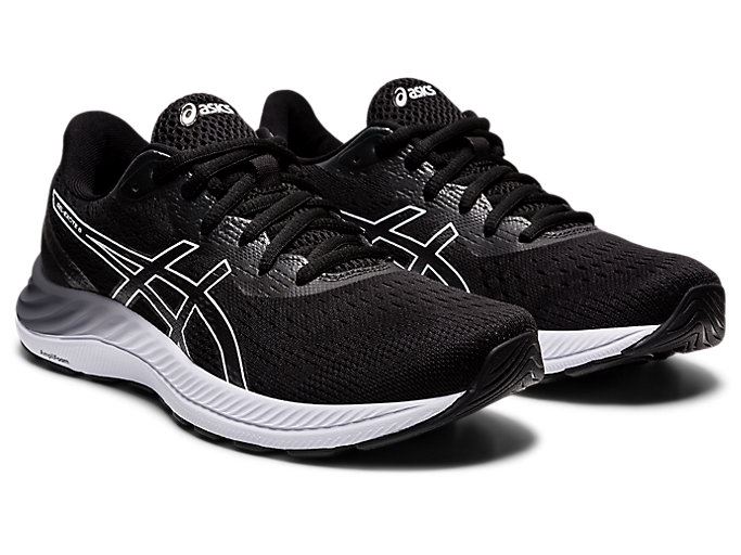 Asics GEL-EXCITE 8 (D) Ženske Tenisice Crne Bijele | BCLN6810