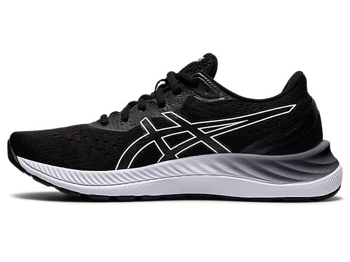 Asics GEL-EXCITE 8 (D) Ženske Tenisice Crne Bijele | BCLN6810