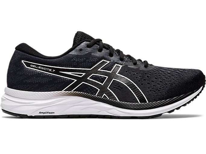 Asics GEL-Excite 7 (4E) Muške Tenisice Crne Bijele | FYIQ3853