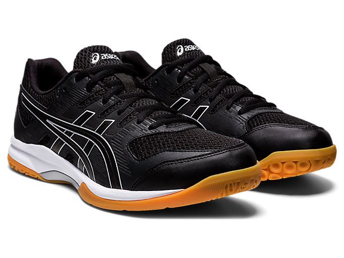 Asics GEL-FURTHERUP Muške Tenisice Za Odbojku Crne Crne | OQPU6259