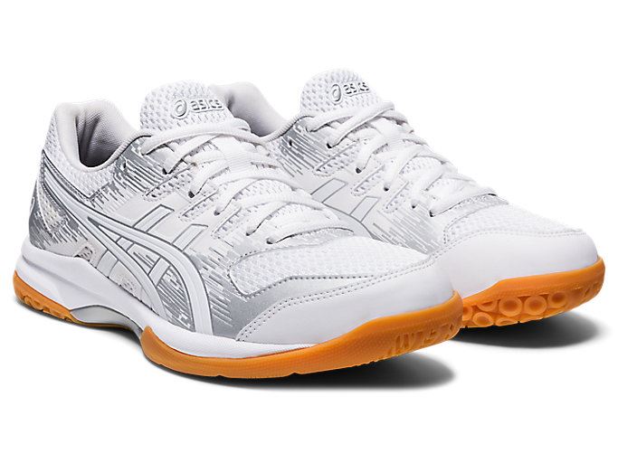 Asics GEL-FURTHERUP Ženske Tenisice Za Odbojku Bijele Bijele | RZWV0094