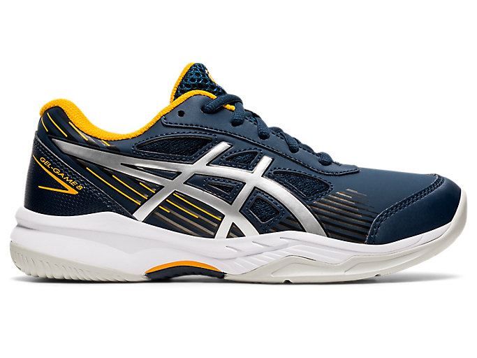 Asics GEL-GAME 8 GS Dječje Tenisice Plave Srebrne | CLUC8097