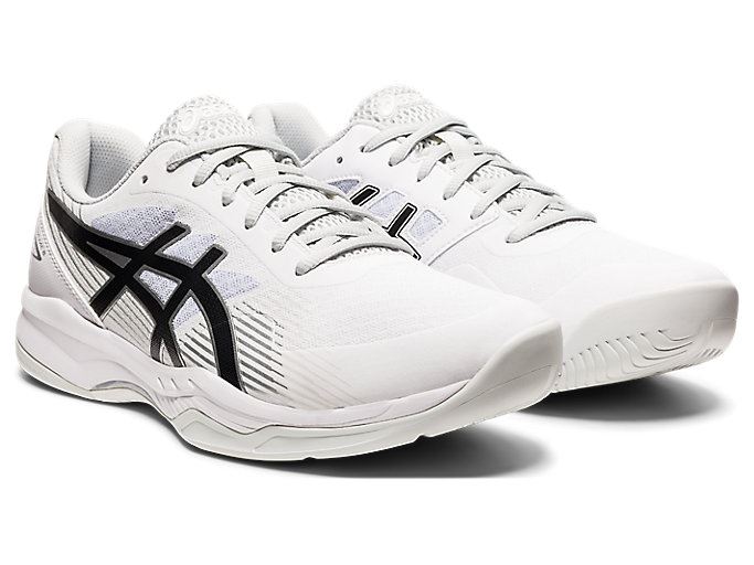 Asics GEL-GAME 8 Muške Tenisice Bijele Crne | SFID2603