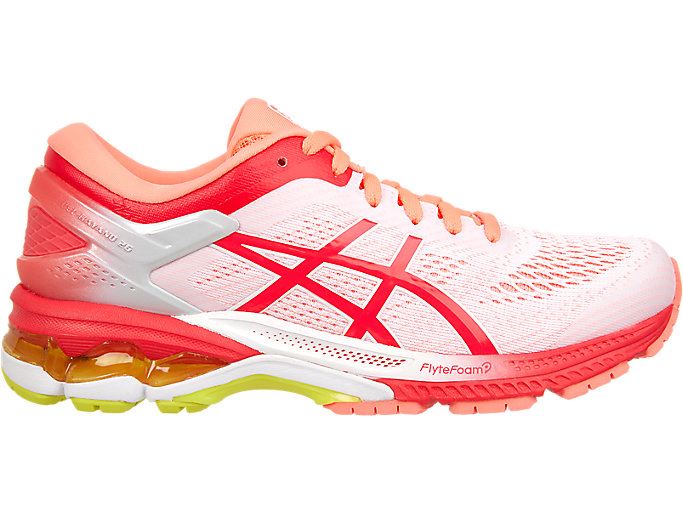 Asics GEL-KAYANO 26 KAI Ženske Tenisice Bijele Roze | UYKX4175