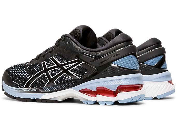 Asics GEL-KAYANO 26 Ženske Tenisice Crne Plave | TXIQ0370