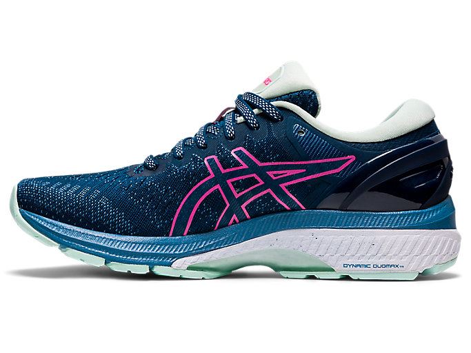 Asics GEL-KAYANO 27 (2A) Ženske Tenisice Plave Roze | VMFD5729