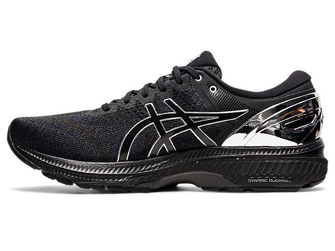 Asics GEL-KAYANO 27 PLATINUM Muške Tenisice Crne Srebrne | UXCD8584