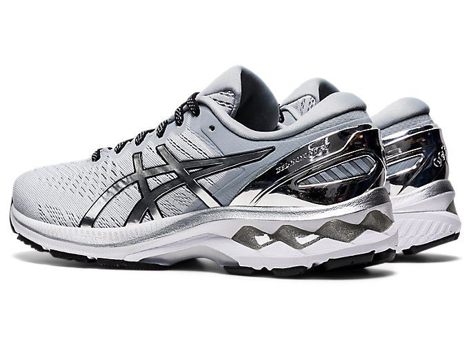 Asics GEL-KAYANO 27 PLATINUM Ženske Tenisice Sive Srebrne | NJIS4347