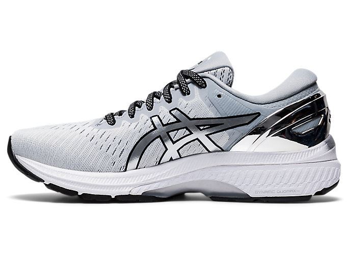 Asics GEL-KAYANO 27 PLATINUM Ženske Tenisice Sive Srebrne | NJIS4347