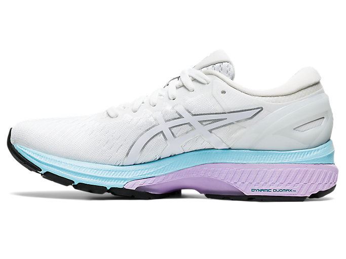 Asics GEL-KAYANO 27 Ženske Tenisice Bijele Srebrne | RYAA0682