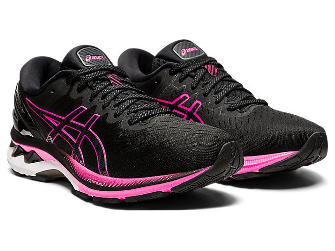 Asics GEL-KAYANO 27 Ženske Tenisice Crne Roze | AMVX5256