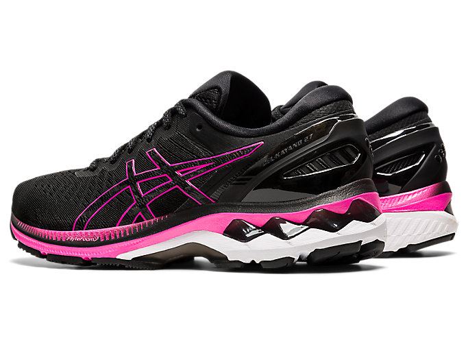 Asics GEL-KAYANO 27 Ženske Tenisice Crne Roze | AMVX5256