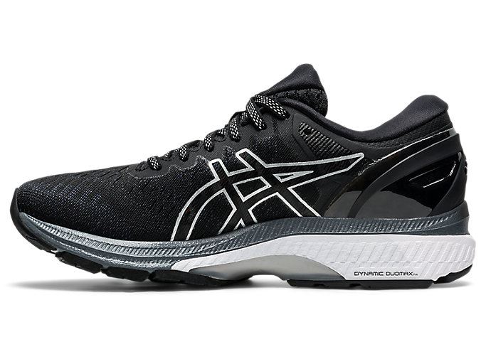 Asics GEL-KAYANO 27 Ženske Tenisice Crne Srebrne | EAQO1155