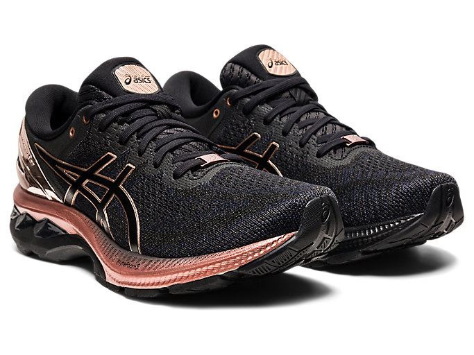 Asics GEL-KAYANO 27 Ženske Tenisice Crne Roze Zlatne | ZVRJ4211